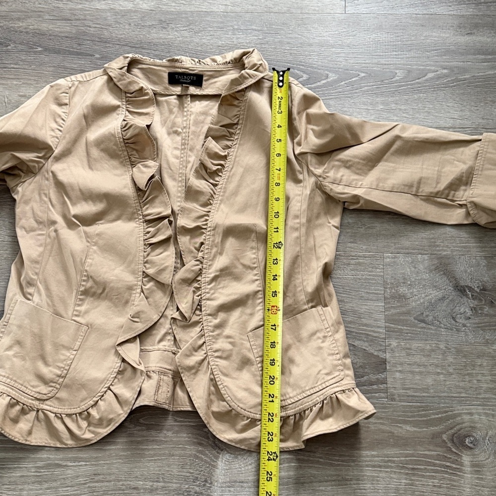 Talbots cotton blazer - Picture 7 of 7